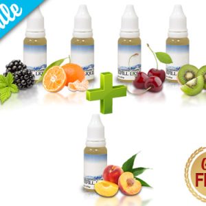 BUNDLE: Buy 4 E-Liquids get 1 for Free !