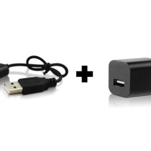 BUNDLE: USB Charger + Wall Adapter